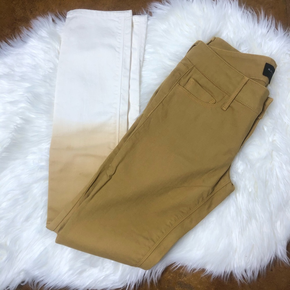 Black Orchid Mustard Ombré Jeans